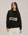 Sudadera Cerrada Estampada,NEGRO
